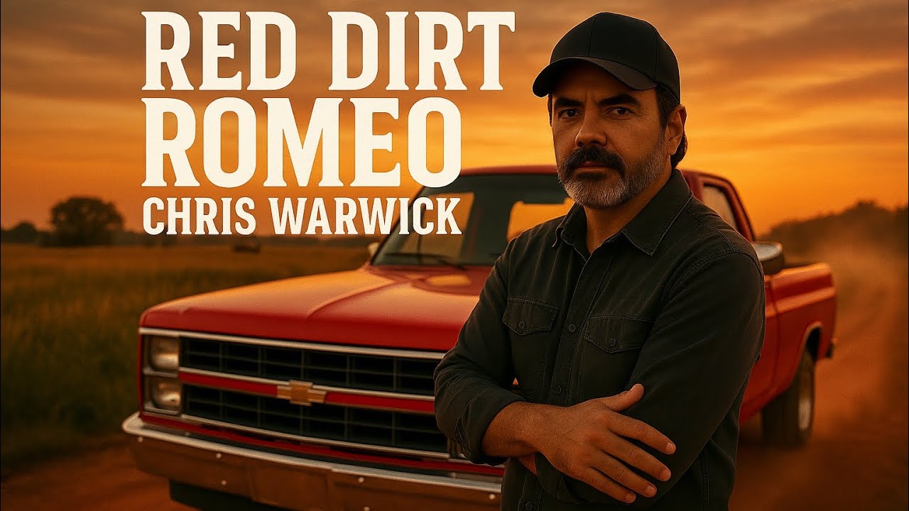 Red Dirt Romeo – Chris Warwick (Official Lyric Video) | Heartland Country Rock 2025