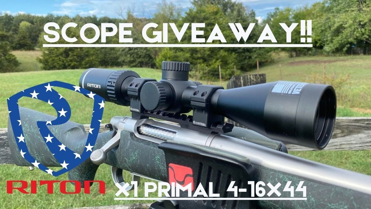Scope Giveaway! Riton Optics