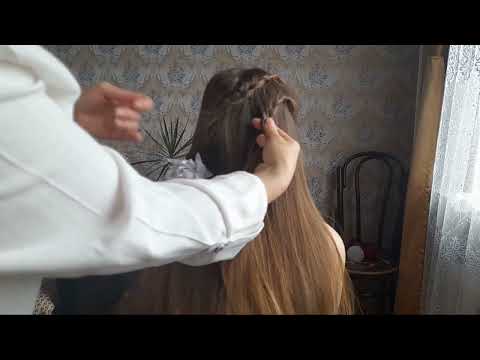 ASMR * Brushing & Braiding * Dainerys Hairstyle *    Coffeegirl