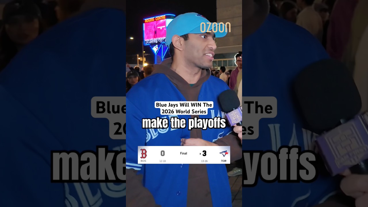 THE 2026 TORONTO BLUE JAYS WILL WIN THE WORLD SERIES. #bluejays #redsox #mlb #baseball #toronto