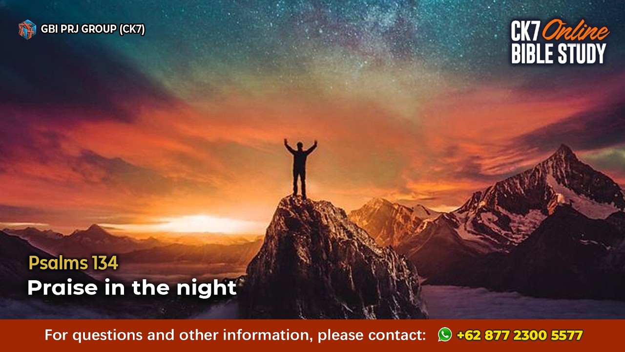 Bible Study Psalms 134