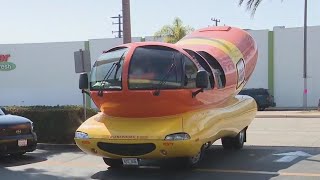 The Oscar Mayer Weinermobile is touring Southern California
