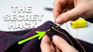 Stop Sewing Buttons Wrong! Use This Simple Toothpick Trick