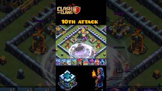 10th attack on witch 16 || Clash of Clans || #sumit007live #coc #clashofclans #supercell #shortsfeed