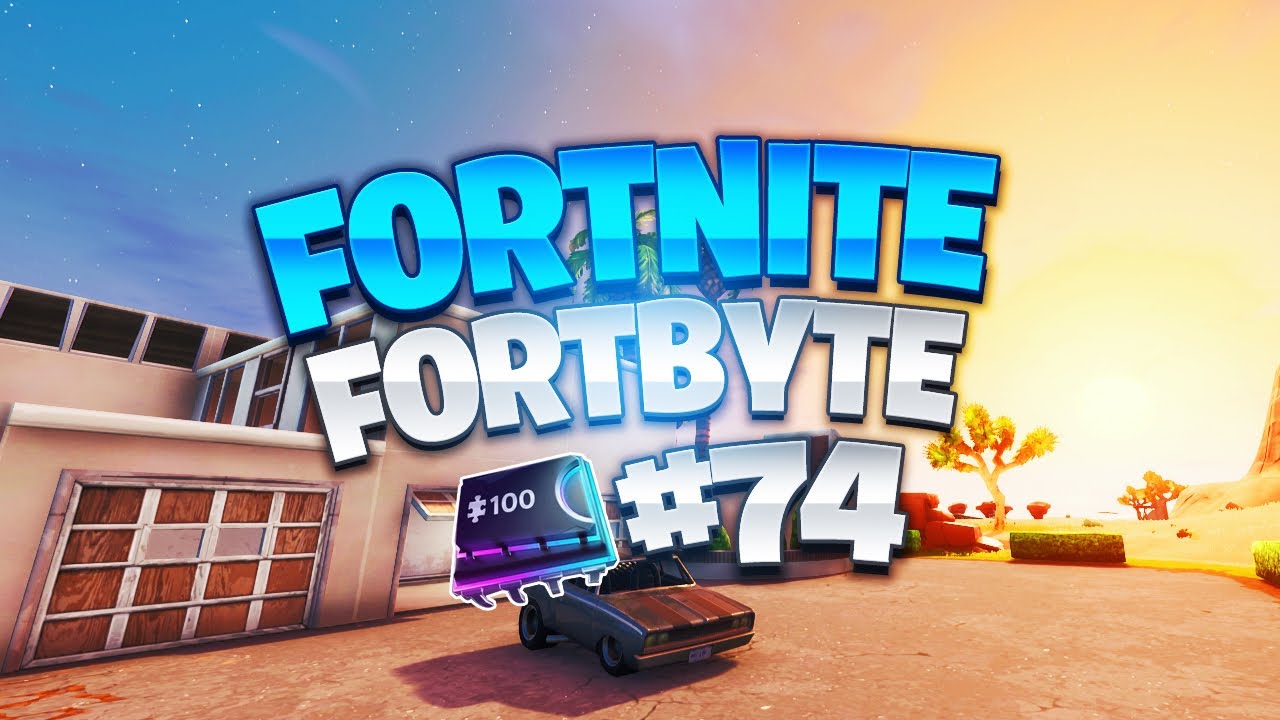 Fortbyte #74 Location! - Found In A Filing Cabinet Inside An Assassin's Basement On The Desert Coast