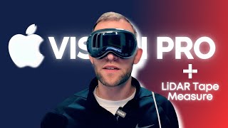 How accurate is the "LiDAR Tape Measure" on Apple Vision Pro