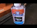 Testing Elmer's clear glue