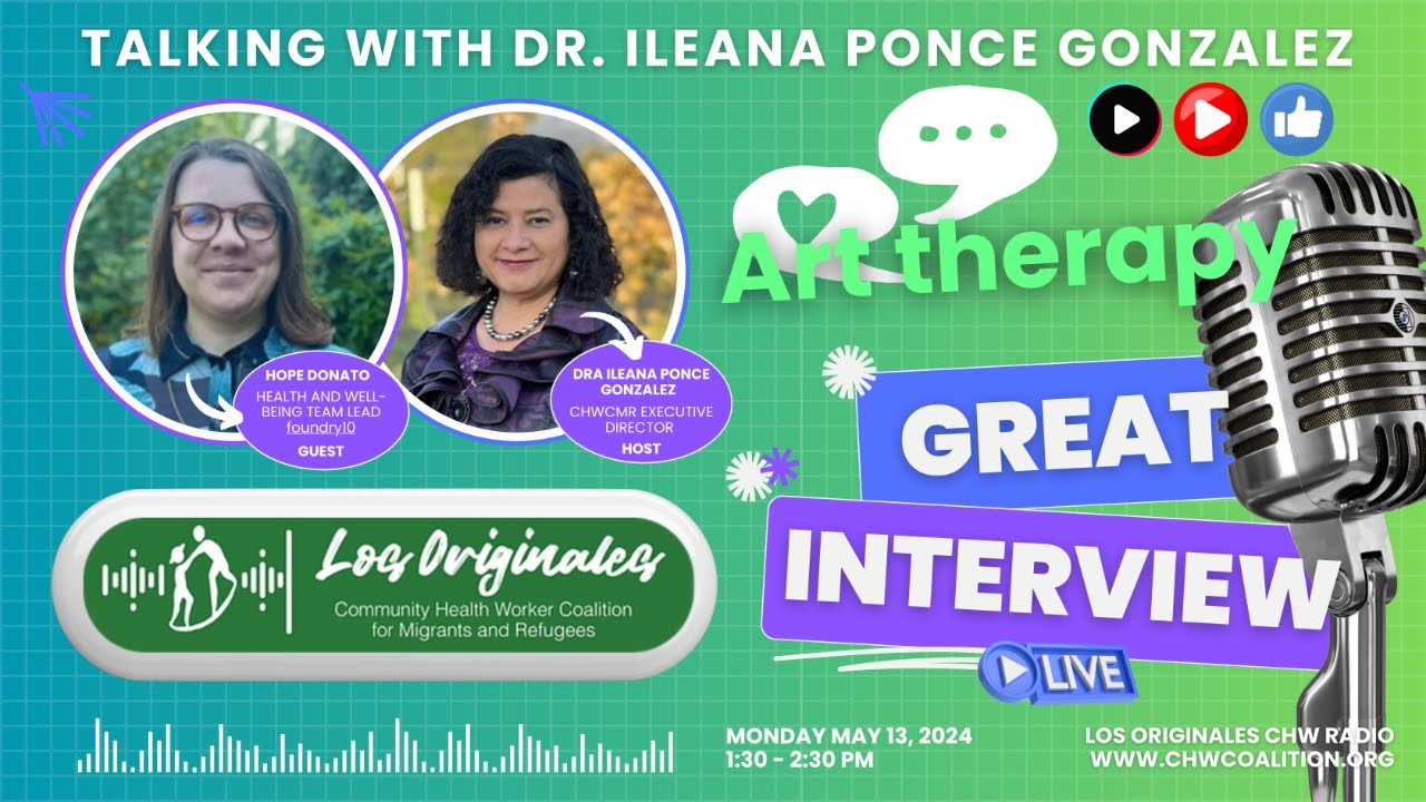 TALKING WITH DR. ILEANA PONCE GONZALEZ: "Art therapy - foundry10"