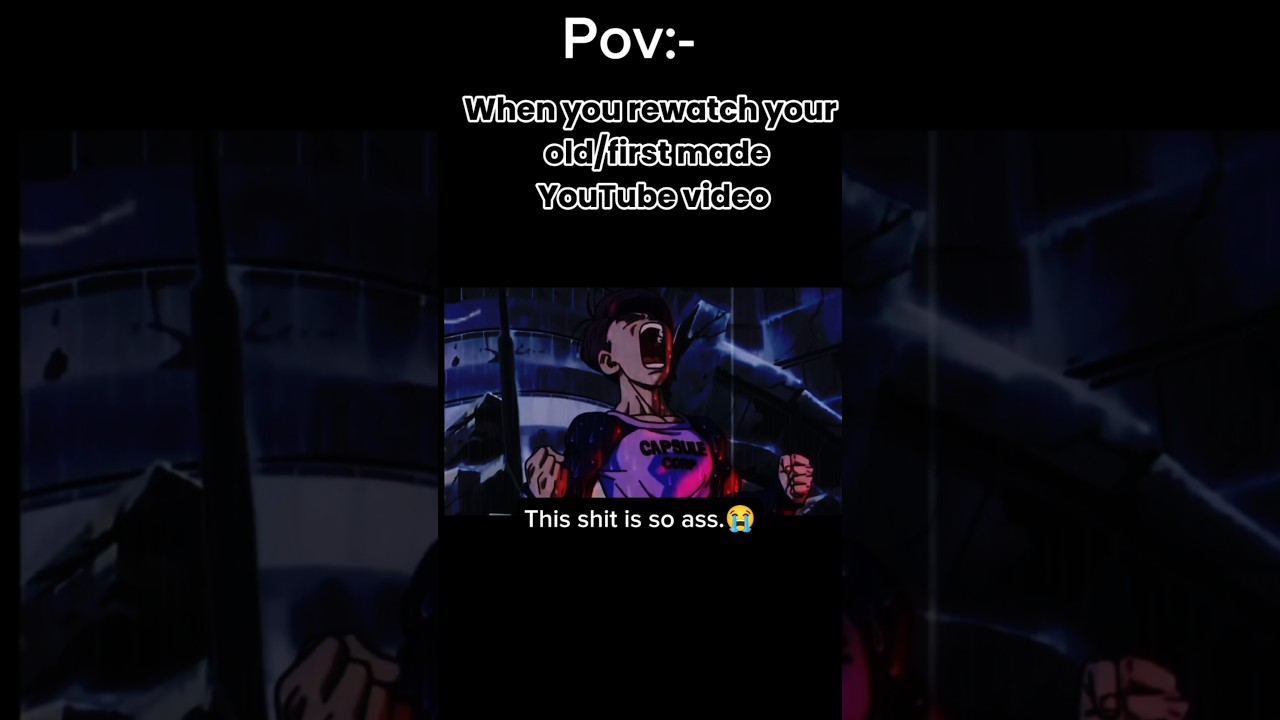 When You Rewatch Your First YouTube Video... and Regret Everything. 