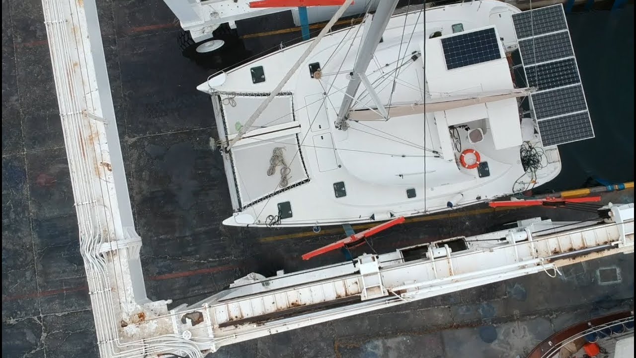 Antifouling 2019 and how we change seacocks our self (Mazaron, Spain) (Ep.21) Sailing Kanoa