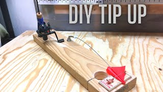 DIY iFishPro Style Tip-up Build (Quick, Cheap and Easy Homemade