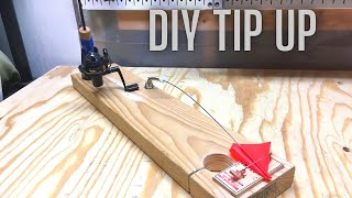 DIY iFishPro Style Tip-up Build (Quick, Cheap and Easy Homemade Tip Up) Wealth