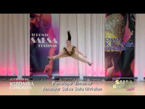 FRIDAY March 30, 2018 - Penelope Jimenez - Amateur Salsa Solo Division