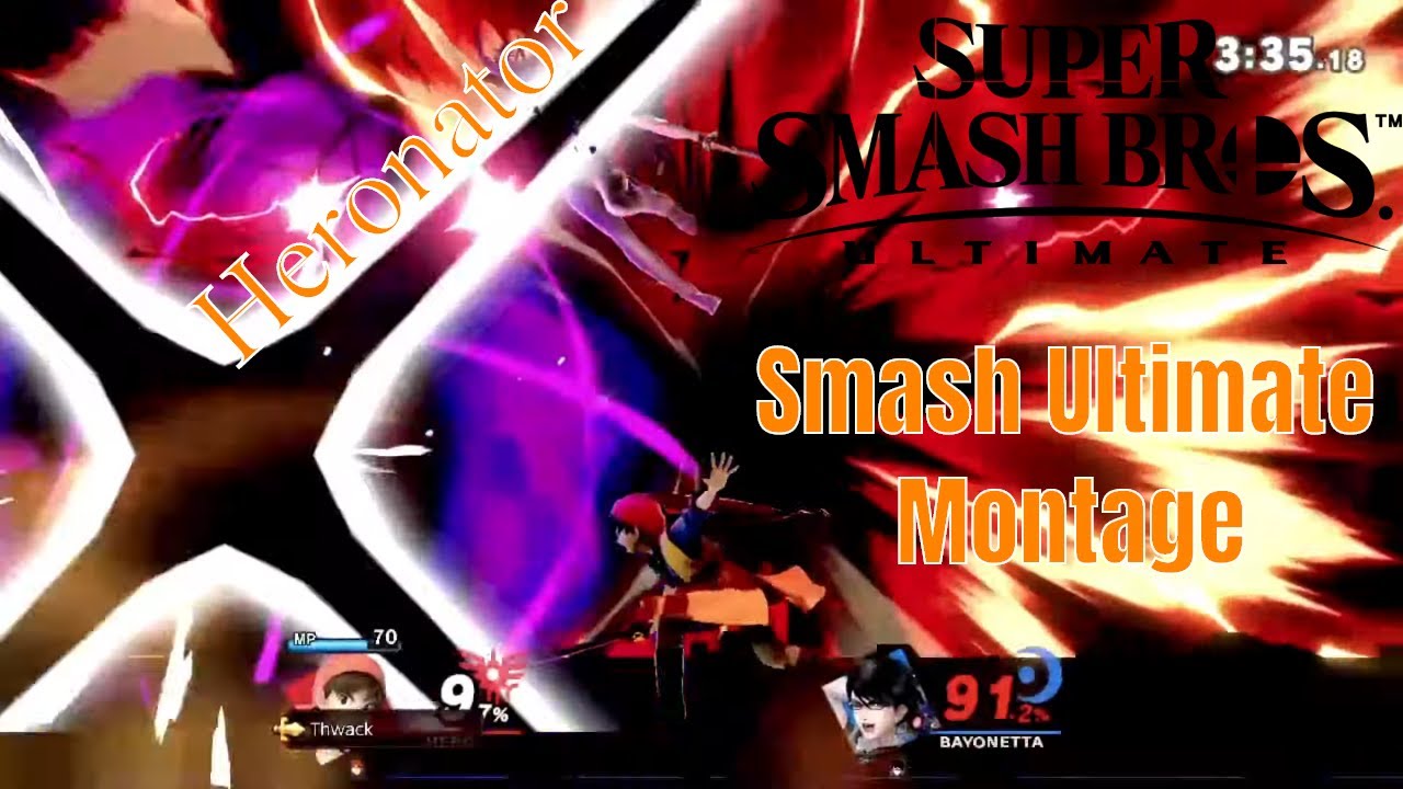 The Heronator - Smash Ultimate Hero Montage