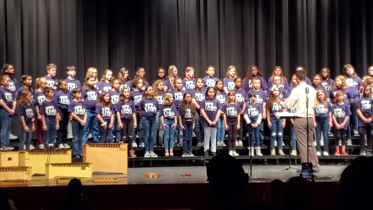 Hutto ISD Elementary Honor Choir Sings You re A Grand Old Flag YouTube