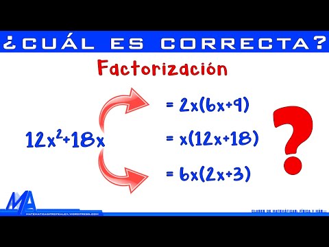Seguro que sabes factorizar?