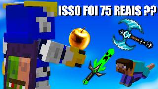 Usei TEXTURAS PAGAS no BedWars