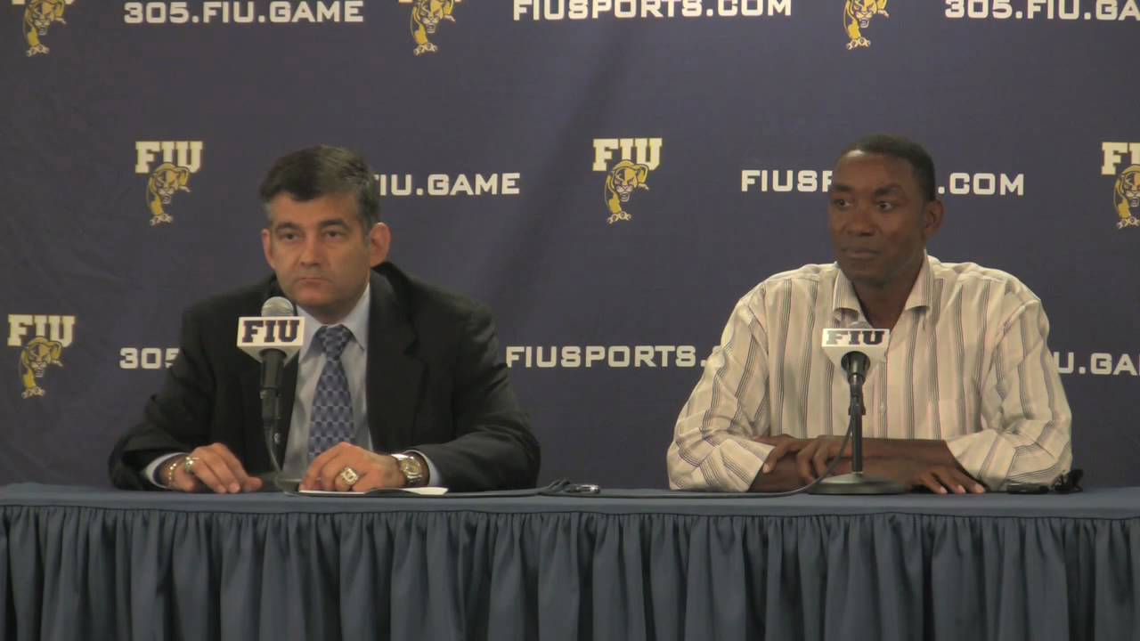 isaiah thomas trade FIU Basketball Press Conference - September 1, 2009