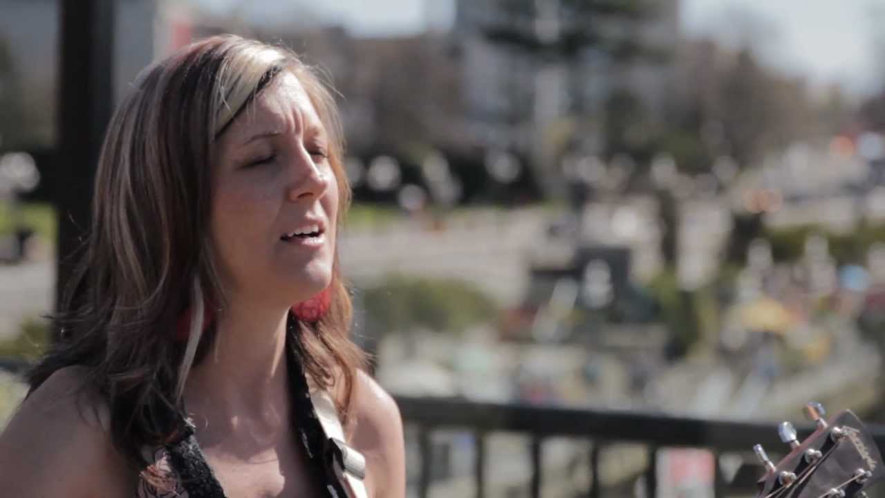 Brodie Dawson at Victoria's Inner Harbour: Words/Divine Soul