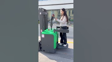 double and single stacker#forklift