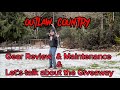 I answer your questions about some of my survival gear . What am I GIVING AWAY , when and how?