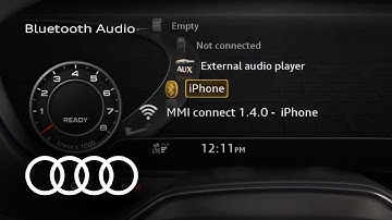 Audi Tech Tutorial: Bluetooth Audio Browsing