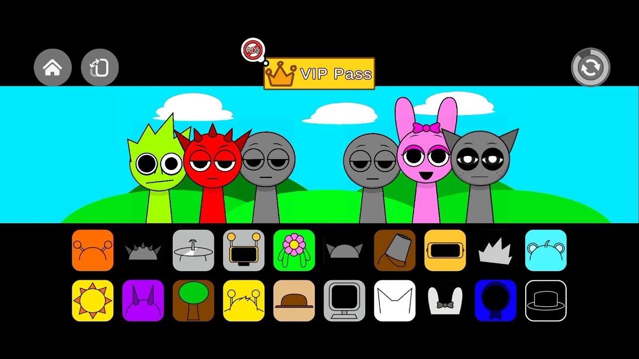 Sprunki fun mix beat music original part no 4🌲🍁