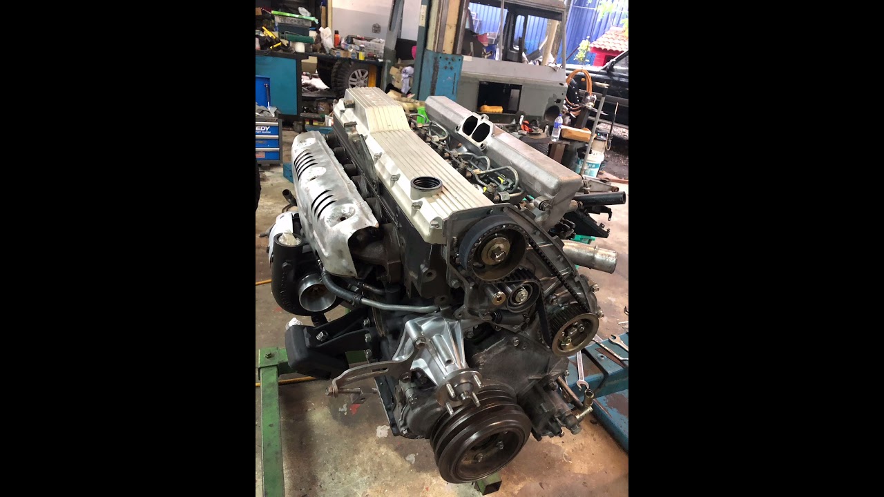 Malaysia land cruiser 80 series 1HZ 1HDT engine overhaul / rebuild. Manual conversion
