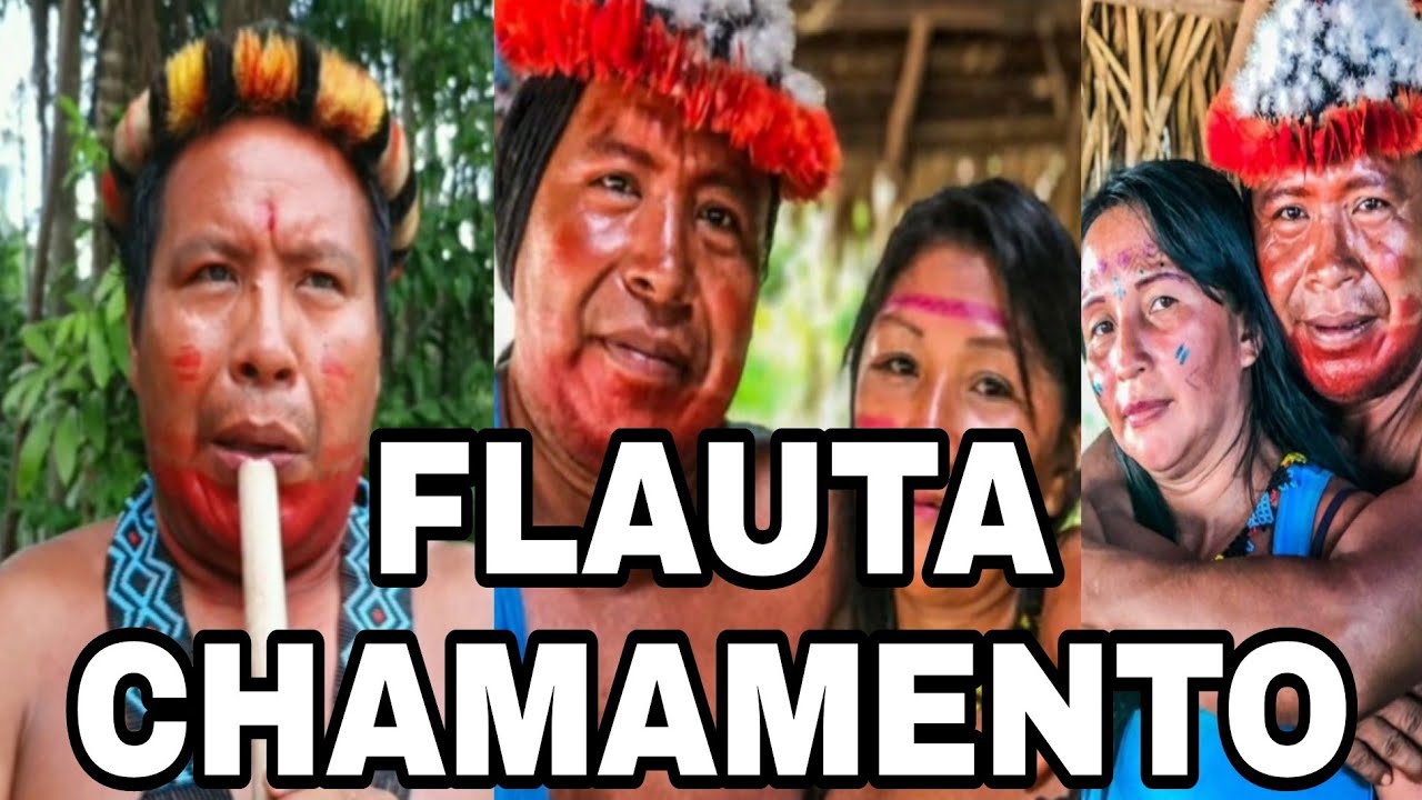 Música de flauta nativa Indígena  Wajãpi