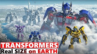 Transformers Size Comparison In A Real City