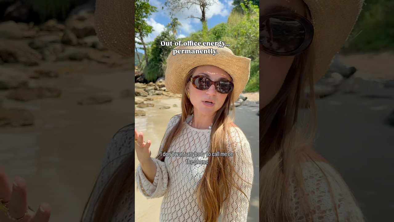 Who is she and why she’s always on holiday?? 