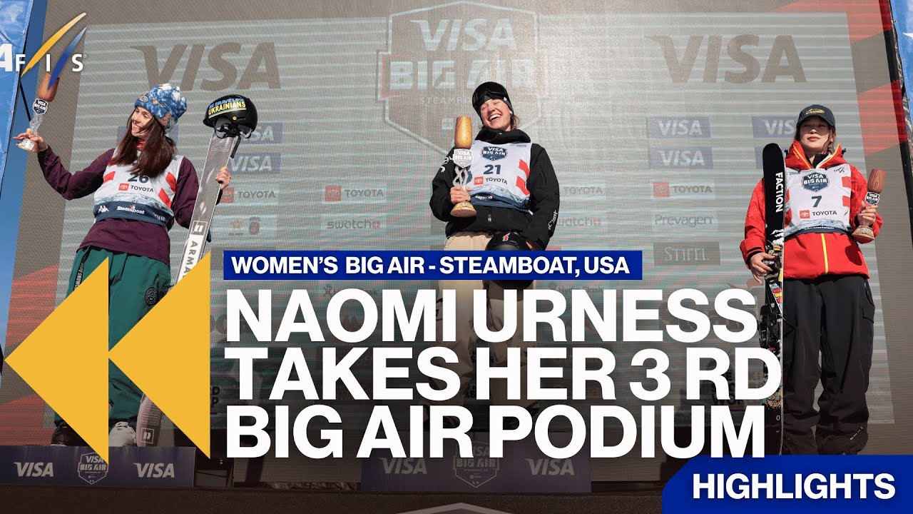 Naomi Urness takes another Big Air World Cup podium | Highlights | FIS Freestyle Skiing