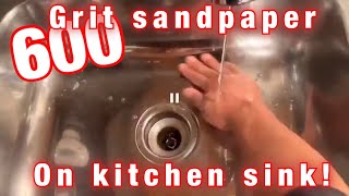 How to Restore A Kitchen Sink