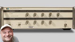 HP 3320B Frequency Synthesizer 1972 repair test teardown