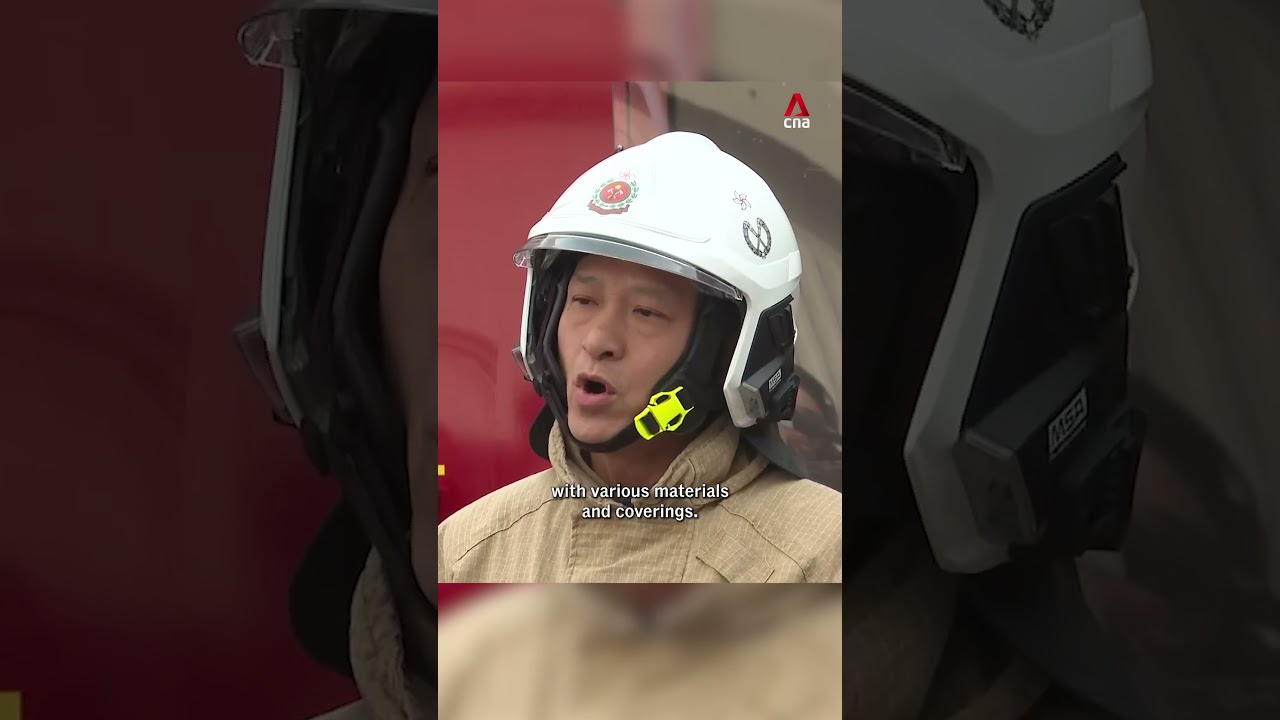 Hong Kong firefighters racing to save lives despite heat, constrained spaces