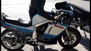 GSXR 1100 oil cooled in use March 2022 Suzuki Advanced Cooling System