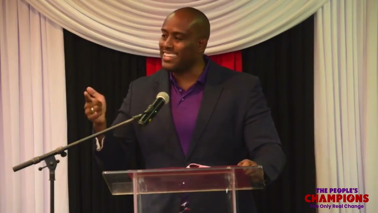 The People's Champions campaign at Queen’s Hall.  Speech by Christopher George