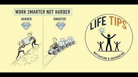 Stop Working Hard! 3 Smart Hacks to Be Productive (Work Smarter Not Harder) 🚀