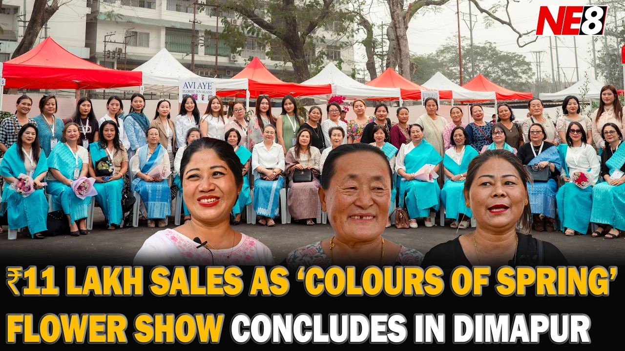 Выставка цветов «Цвета весны» в Димапуре принесла 11 лакхов рупий выручки.