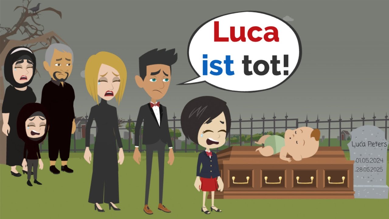 Lucas traurige BEERDIGUNG