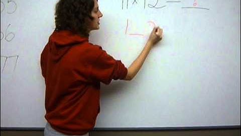 How to multiply 11 by double digits