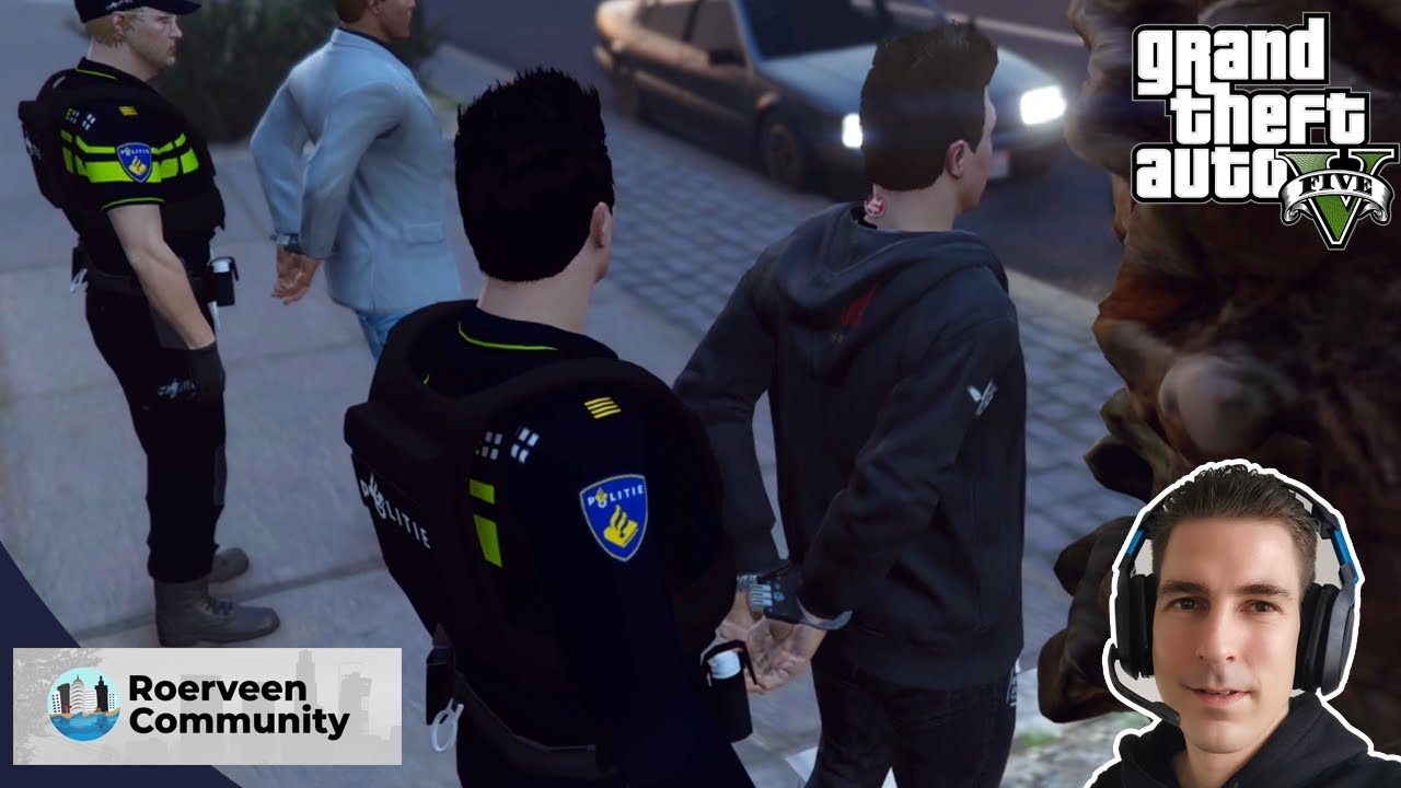 Verdachte overval winkel aangehouden, heterdaad diefstal auto -  Dienst samen met Iddo (2) Roerveen