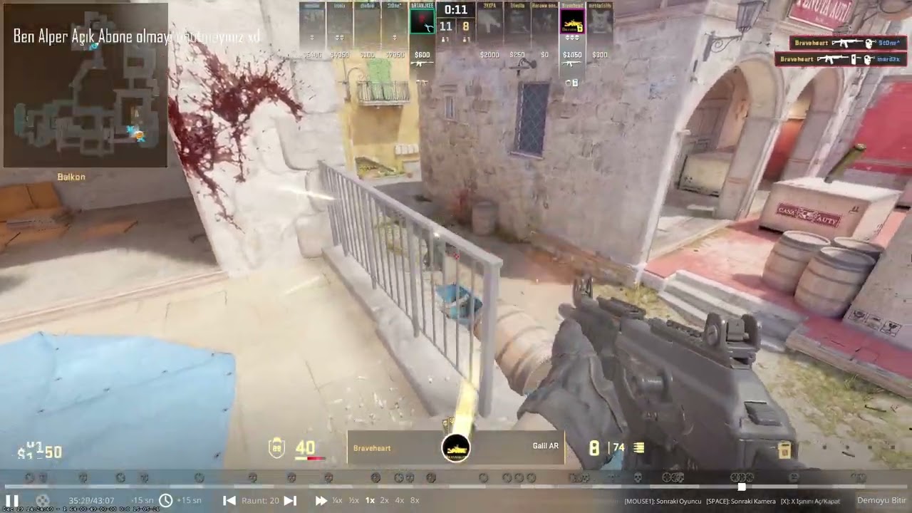 Cs2 1V4 clutch inferno