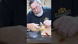 Fix open miter joints in seconds with this simple cleanup trick!