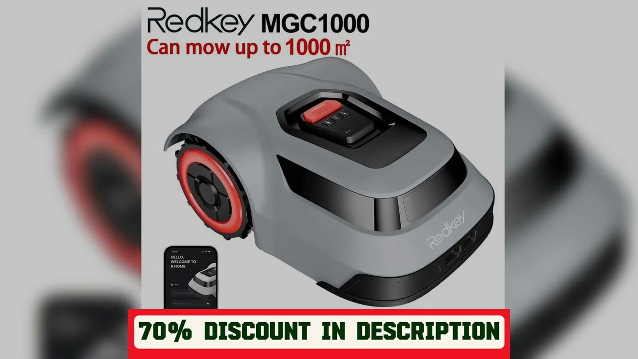 A must-have product! C-TOF Robotic Lawn Mower Redkey MGC800 MGC1000 Lawn Mower Robot Cable Break D