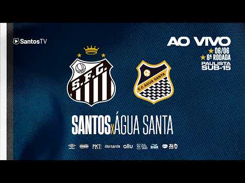 Santos FC enfrenta Água Santa pelo Campeonato Paulista Sub-15