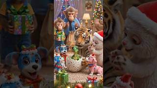 #merrychristmas #2025#jungle #animals #jinglebells