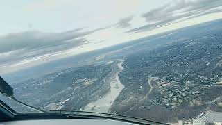 River Visual Approach to Runway 19 at Ronald Reagan National Airport (KDCA)