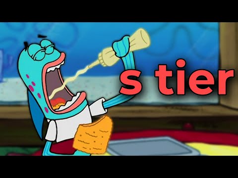Ranking EVERY Food from SpongeBob
