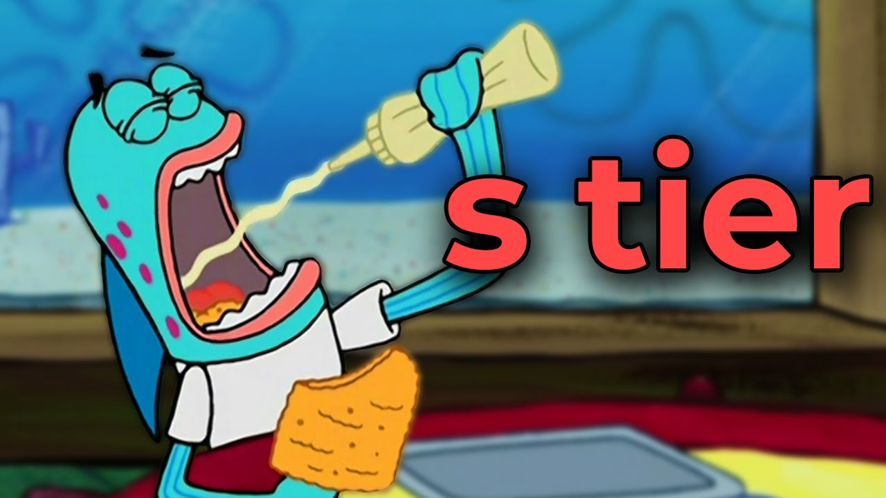 Ranking EVERY Food from SpongeBob